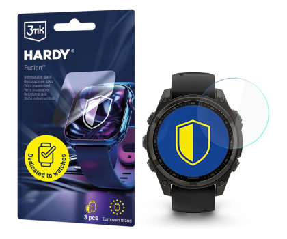 Pasek i akcesoria do zegarków 3mk Hardy Fusion Watch Protection do Garmin Fenix 8 Solar/Sapphi